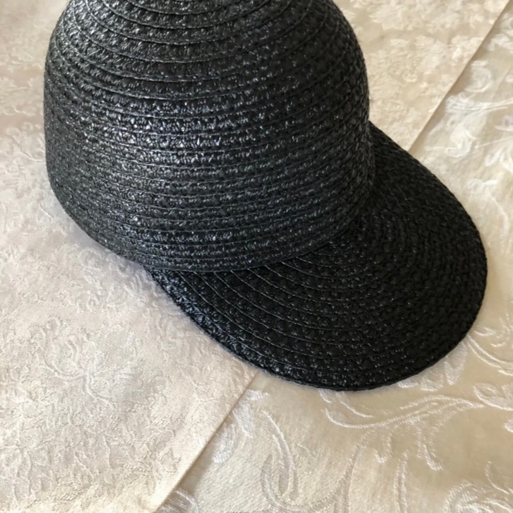 NWT Eric Javits Home Run Hat in Black! - Picture 2 of 6